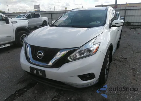 2016 Nissan Murano Sv из США, поврежденный, VIN 5N1AZ2MG7GN156123